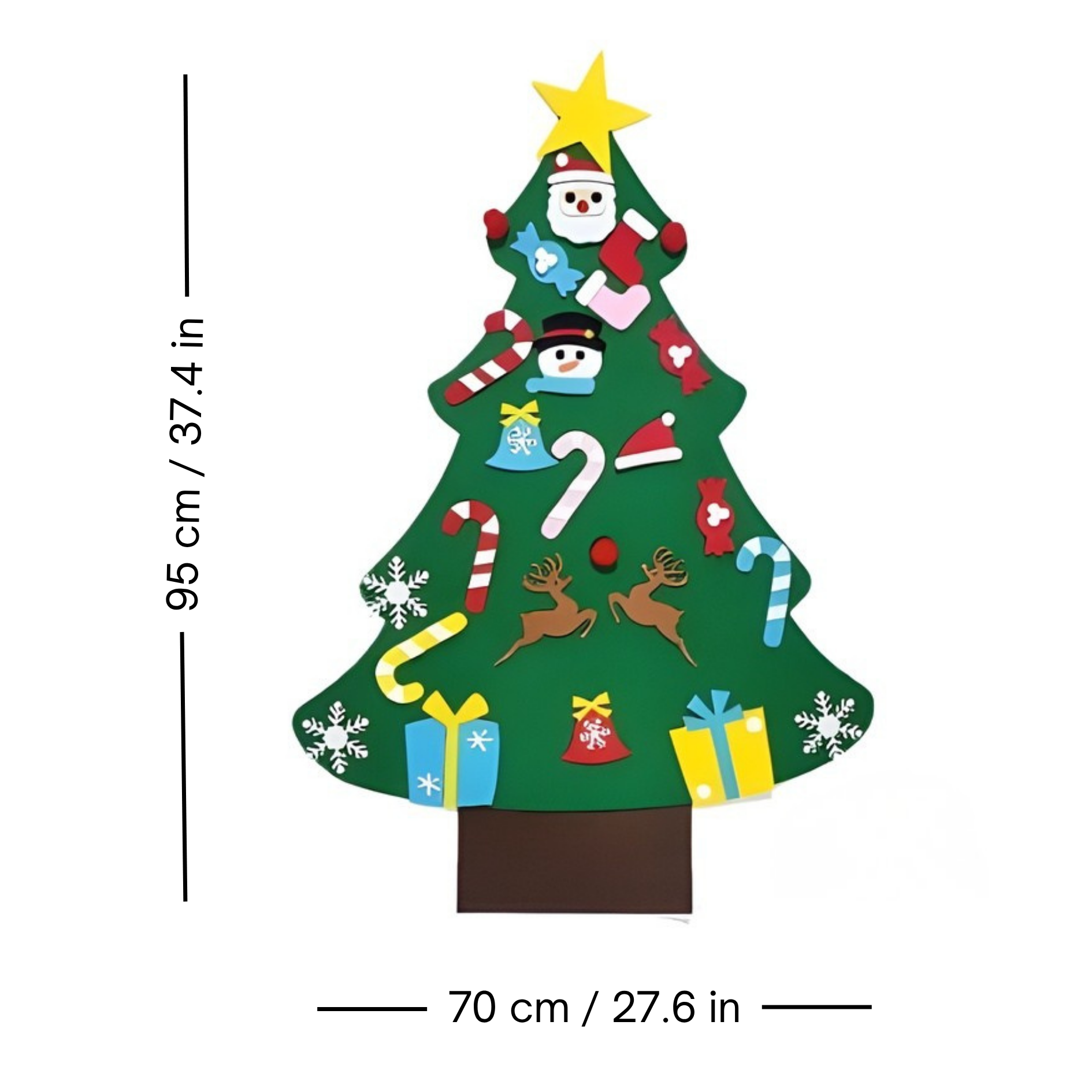 DIY Felt Christmas Tree