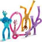 StretchyGiraffe™ – Sensory Suction Toy