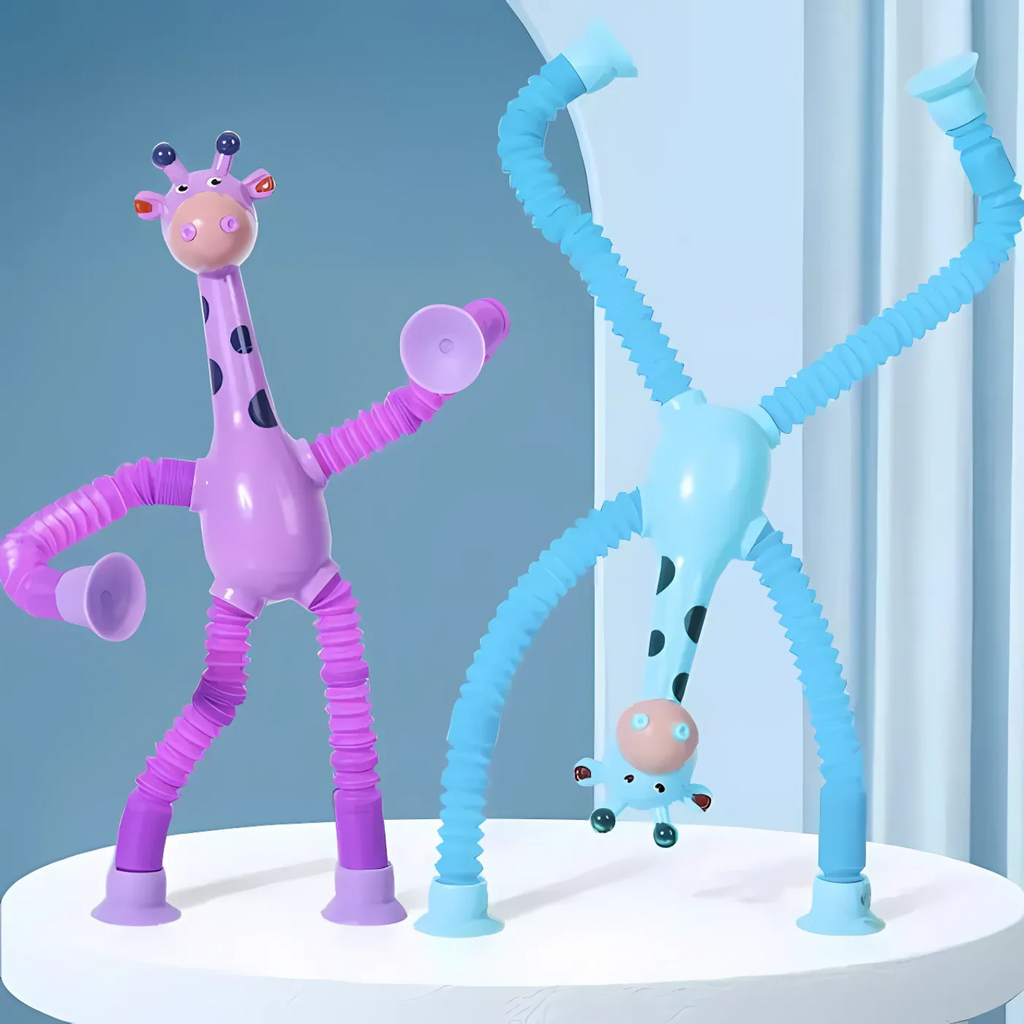 StretchyGiraffe™ – Sensory Suction Toy