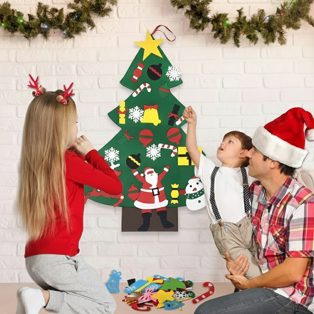 DIY Felt Christmas Tree