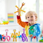 StretchyGiraffe™ – Sensory Suction Toy