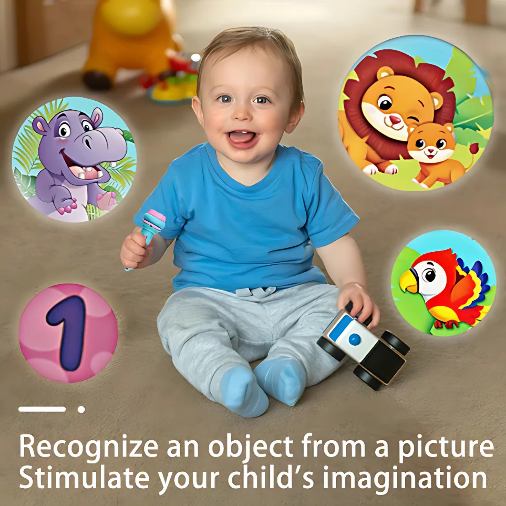 FlashLight Projector Torch